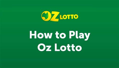 oz lotto how to play